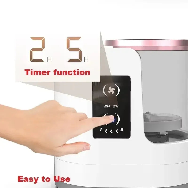 3-i-1 elektrisk sminkborstrengörare & torkare | Automatisk USB-rengöringsmaskin